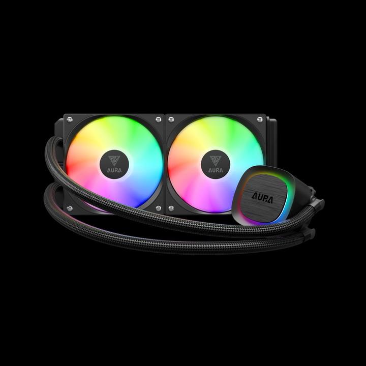 Actual product image Gamdias Liquid Cooler Aura GL240 V2 Wak retail