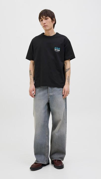 Actual product image Jack & Jones Gedruckt Rundhalsausschnitt T-shirt T-shirt (L)