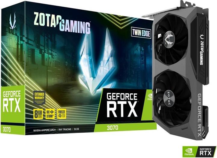 Image du produit Zotac GeForce RTX 3070 Twin Edge (8 Go)