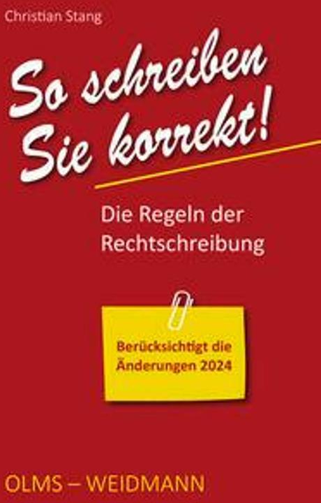 Produktbild So schreiben Sie korrekt! (Deutsch, Christian Stang, 2024)