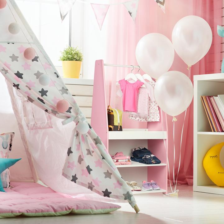 Actual product image Relaxdays Children's clothes rack