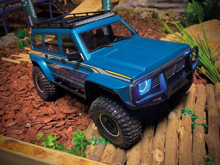 Image du produit Absima 1:10 PATROL CR4.4 Light blue (RTR Prêt à fonctionner)