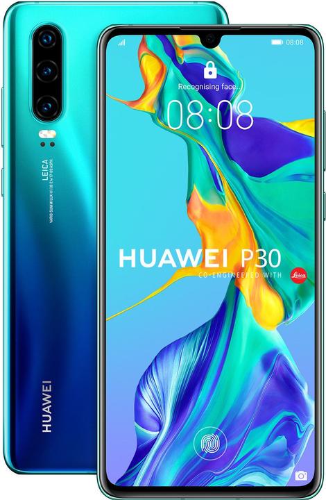 Produktbild Huawei refreshed P30 128GB (128 GB, Aurora, 6.10")