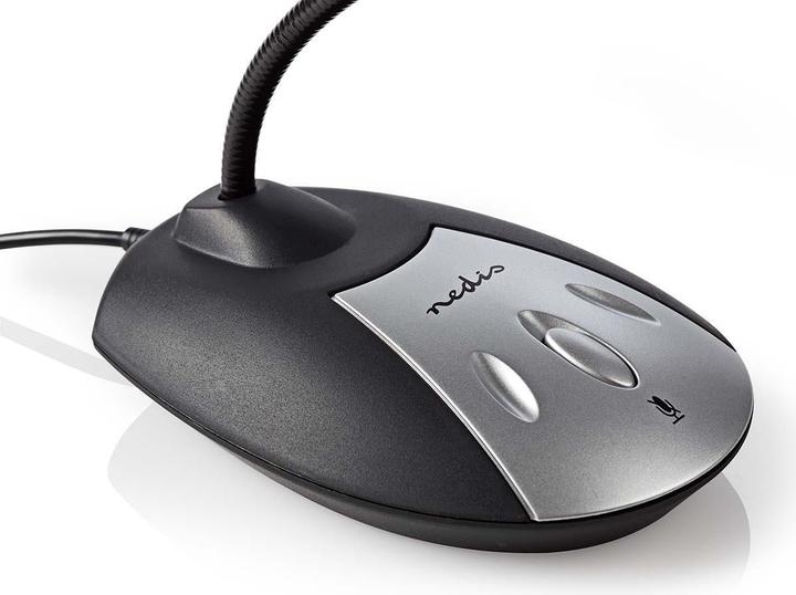 Image du produit Nedis Microphone à utiliser avec : Desktop/Notebook Wired USB-A Male On/Off Switch Sortie casque