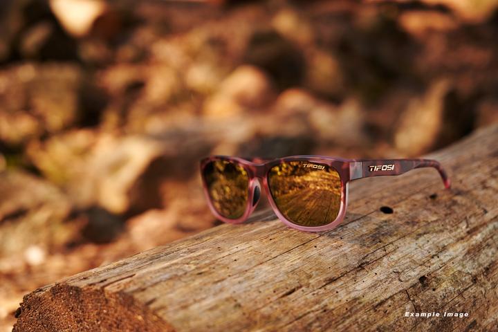 Actual product image MGA Tifosi Swank XL Satin Vapour Glasses (1 lens smoke red 15.4% light transmission) (new)