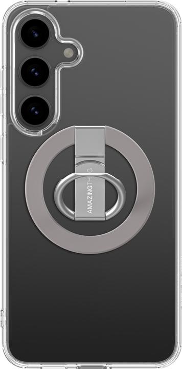 Image du produit Amazingthing Minimal Mag Case mit Magnetring und Magnetring für Samsung Galaxy S25 - Transparent (Samsung Galaxy S25)
