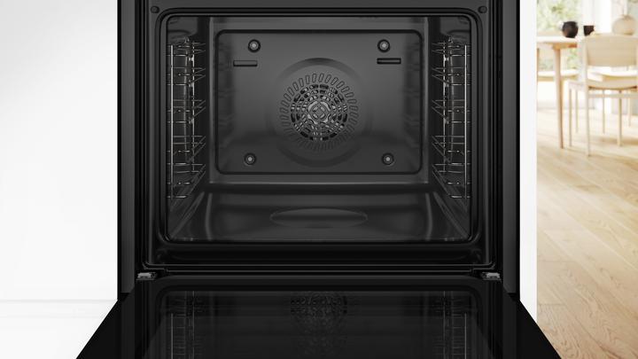 Actual product image Bosch Hausgeräte Series 6, built-in cooker, 60 x 60 cm, black, HEG517BB4