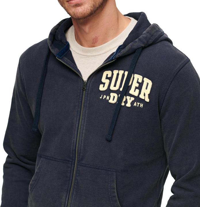 Image du produit Superdry Veste sweat Casual Confortable Vintage Athletic Zip Hoodie (XXL)
