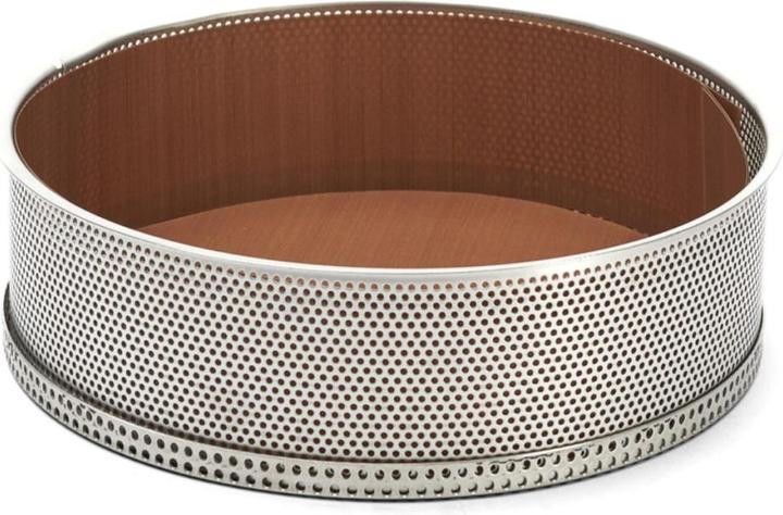 Image du produit de Buyer Moule à Cake En Inox Perforé Fond Amovible 20x6.5cm (20 cm)