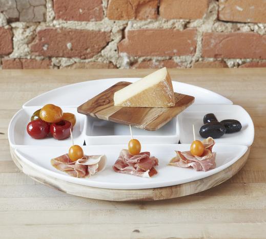 Actual product image Umbra Spun Pun Lazy Susan serving tray