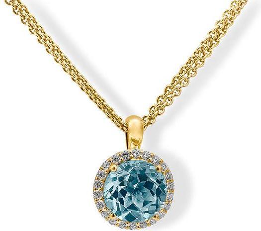 Breuning ANHÄNGER - ED.TOP.HELL/Brill. 0,33 Ct. H/si (750/18 K Gold)