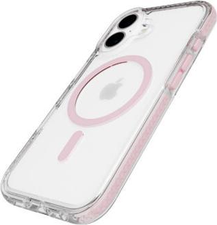 Image du produit Evo Tech21 - Crystal - Coque - iPhone 16 - MagSafe - Rose (Apple iPhone 16)