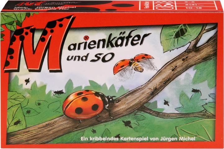 Produktbild ADL11034 - Marienkäfer und so - Kartenspiel (GB, DE, FR, IT, ES), für 2 bis 6 Spieler, ab 7 Jahren (Deutsch)