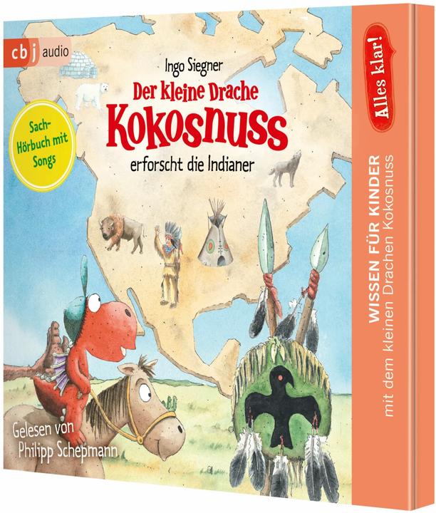 Produktbild Alles klar! Der kleine Drache Kokosnuss erforscht: Die Indianer (Ingo Siegner, Philipp Schepmann, Alfred Dieler, Deutsch)