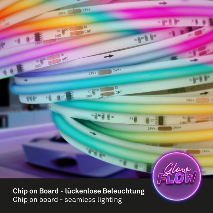 Produktbild Briloner COB-LED RGB IC stripe, 3m, 1.440xLED/m (RGBW, 14 cm, Indoor)