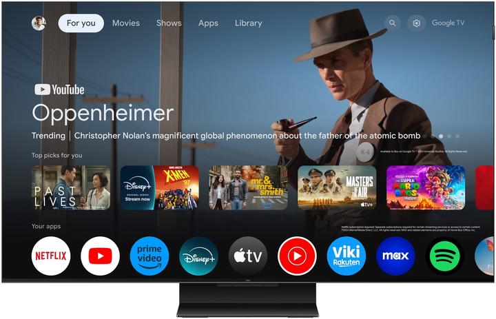 Immagine prodotto TCL Serie C7K Smart TV QD-MiniLED 4K 50" 50C7K, audio Onkyo 2.0, Dolby Vision IQ & Atmos, Google TV (50", Mini-LED, 4K, 2025)