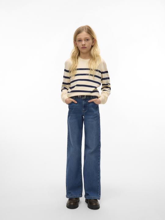 Actual product image Vero Moda Vmsaba Plain Ls O-Nk Pullov Ga Girl Noos (116)
