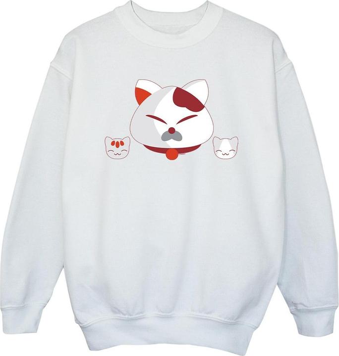 Disney Big Hero 6 Baymax Kitten Heads Sweatshirt Mädchen (128)