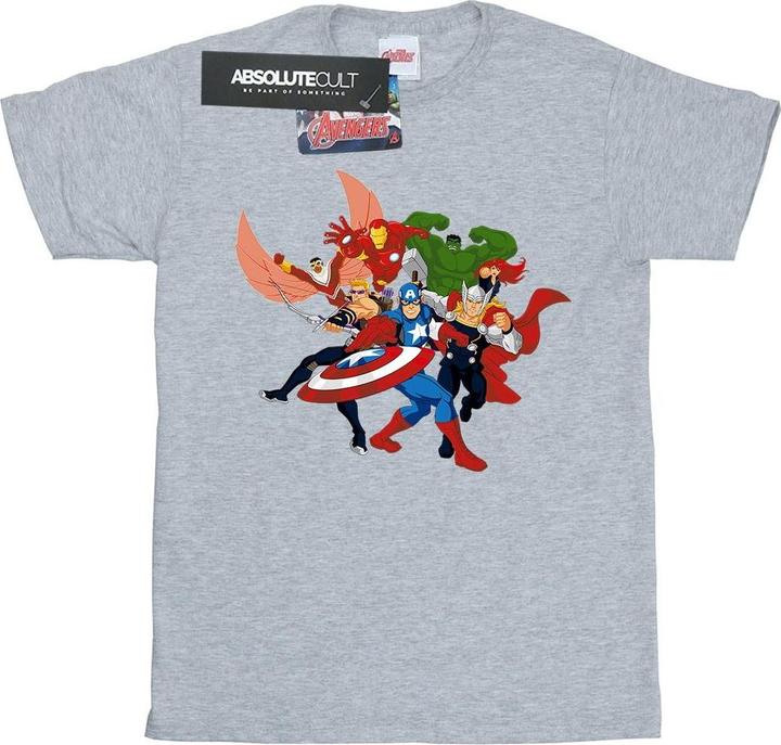 Avengers Assemble Comic Team TShirt Mädchen