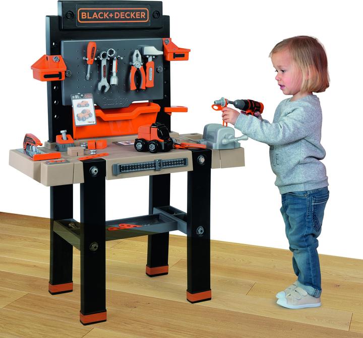 Produktbild Smoby Black & Decker Werkbank Super Center