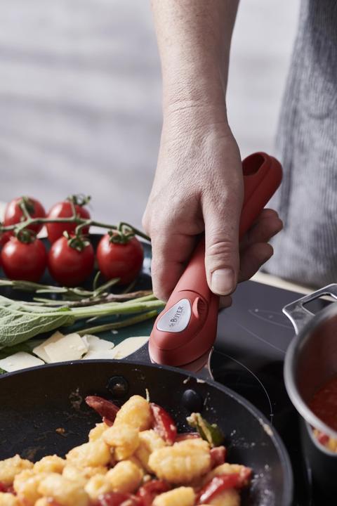 Produktbild de Buyer TWISTY Pfannenstiel abnehmbar rot (Kunststoff)