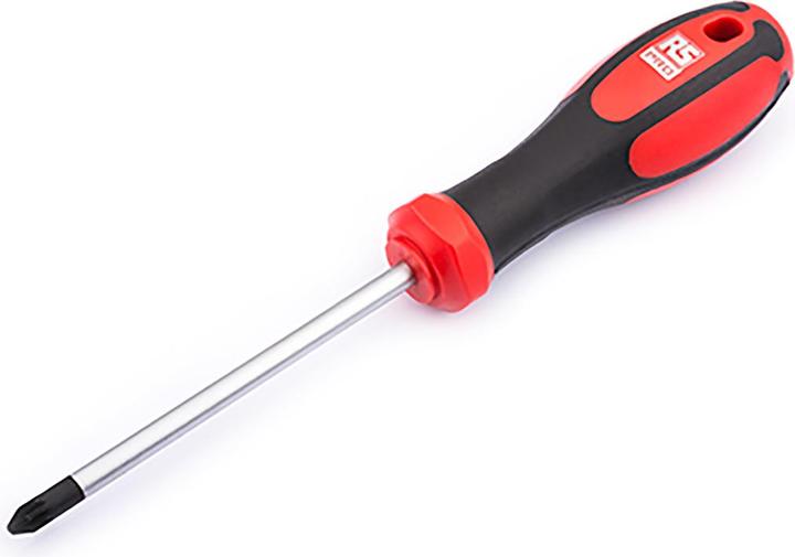 Produktbild Rs Pro PZ1 POZIDRIV Schraubendreher, CrV-Stahl, 180 mm / Klinge 80 mm (Pozidriv-Kreuzschlitz (PZ))