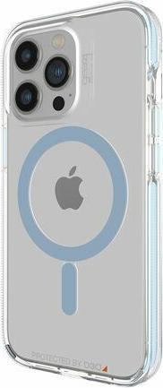 Image du produit Zagg GEAR4 Santa Cruz Snap, Housse, Apple, iPhone 13 Pro, 15,5 cm (6.1"), Bleu, Transparent (Apple iPhone 13 Pro)