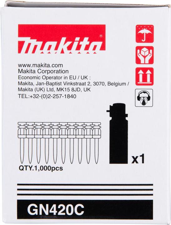 Actual product image Makita FUEL CELL AND PIN 2.6X40 1000PCS