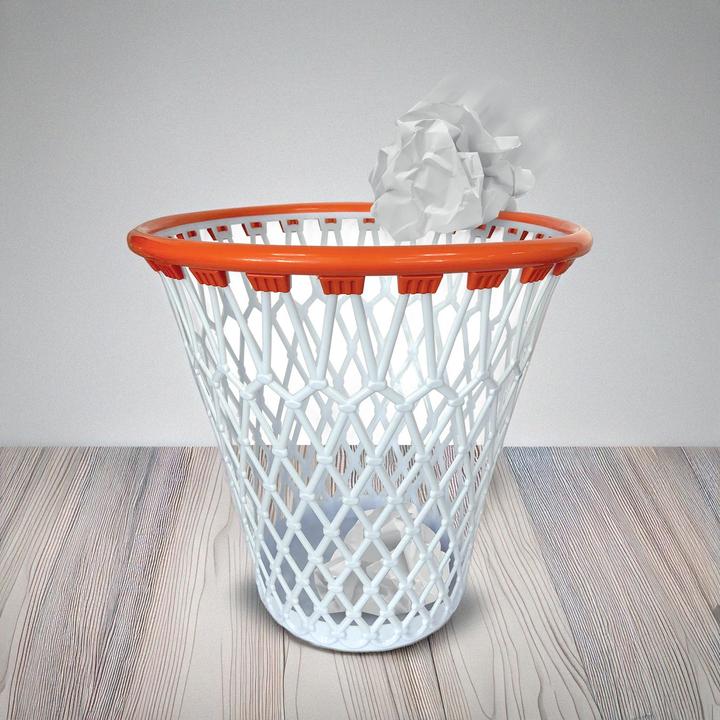 Produktbild Mad Monkey - Mülleimer in Form eines Basketballnetzes