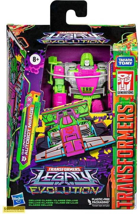 Actual product image Hasbro Transformers Generations Legacy Evolution Deluxe Class action figurine G2 Universe Autobot Mirage 14