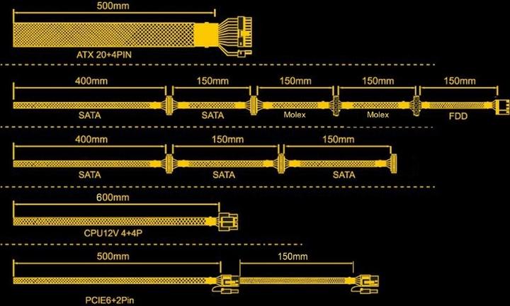 Produktbild Azza Netzteil PSAZ (550 W)