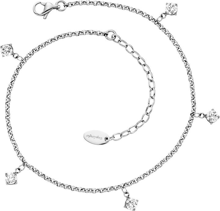 Engelsrufer Shiny FuÃkette (Stainless steel, 27 cm)