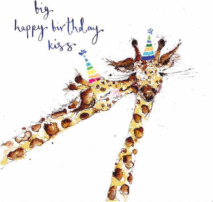 Cart Big Happy Birthday Kiss (1 pcs)