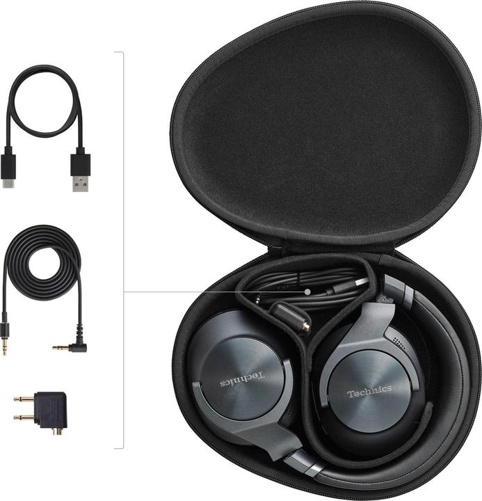 Immagine prodotto Technics EAH-A800E (ANC, 50 h, Senza fili, Cablato)