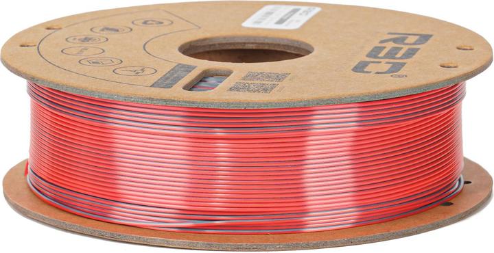Image du produit R3D eSilk Magic-PLA Noir-Rouge Filament 1.75mm 1Kg (PLA, 1.75 mm, 1000 g, Multicolore)