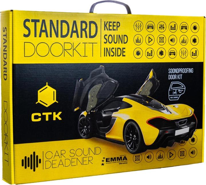 Actual product image CTK Dämmung CTK Standard Car Door Kit