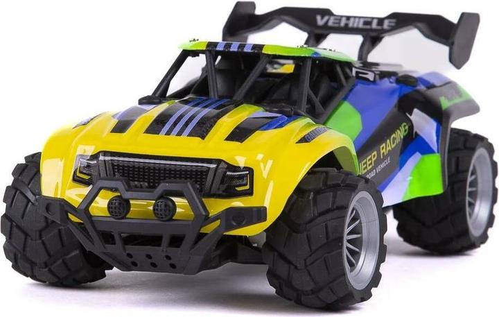 Actual product image Hama Jeep Racing - R/C 1:20 2.4G 3.7V Li-ion - Blue/yellow