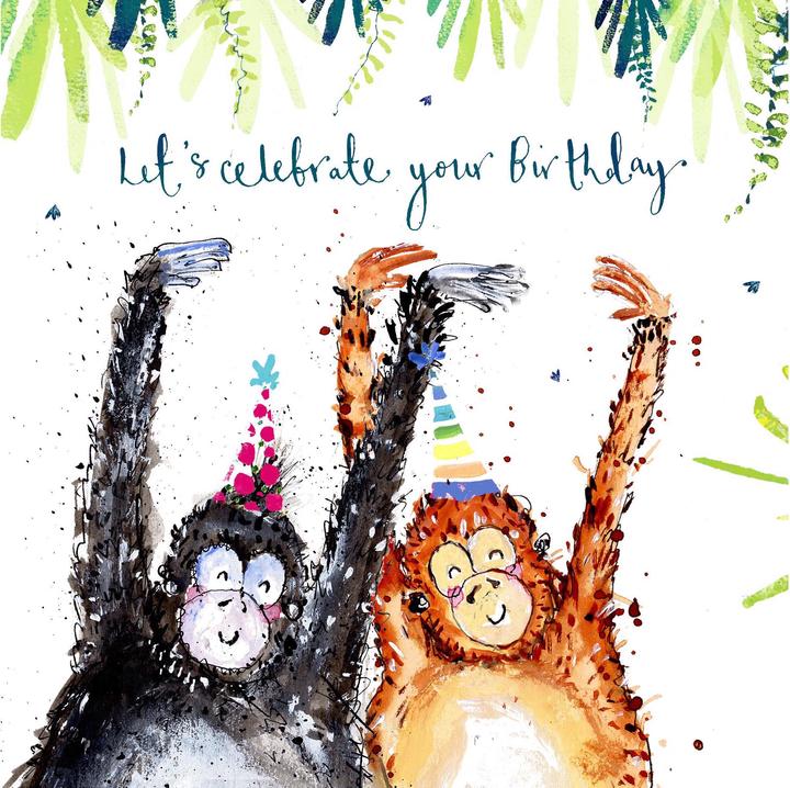 Cart Fêtons votre anniversaire (1 pcs)