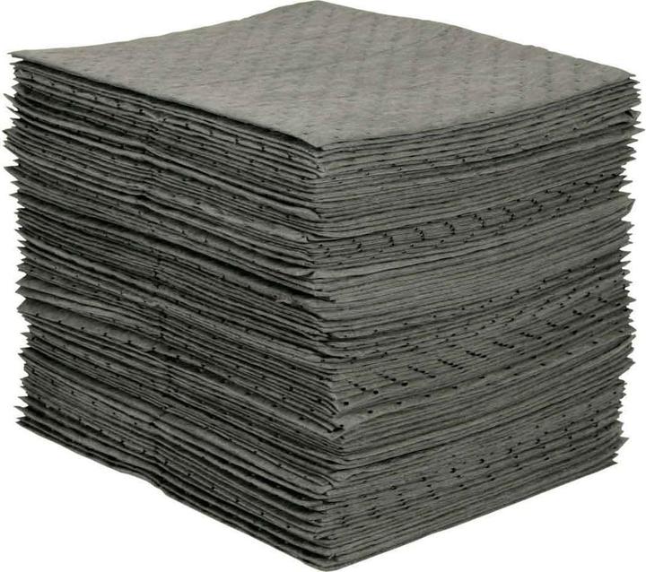 Actual product image Brady MRO100-E, WIPER, grey, 41 x 51 cm, heavy duty, perforated & welded, absorption