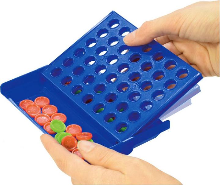 Actual product image Toi-Toys Connect 4 game (English, German, French, Italian, Swiss German)