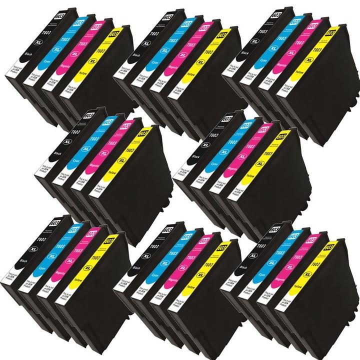 Image du produit Hermex Cartouche d'encre compatible XL pour Epson Expression Home XP-3100 (M, C, Y, CF)