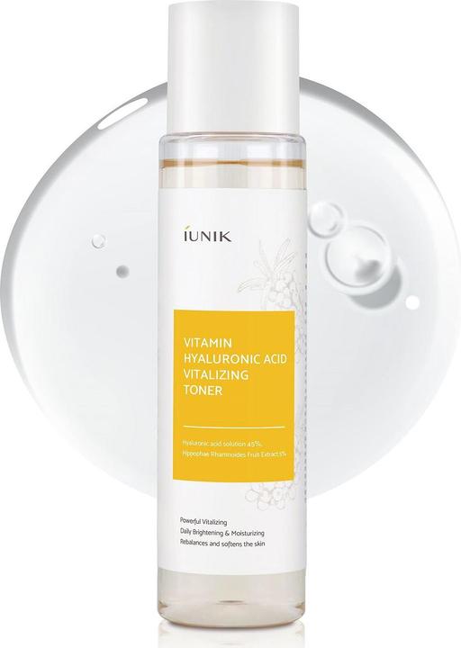 Immagine prodotto iUNIK Tonico rivitalizzante all'acido ialuronico e vitamine (200 ml)