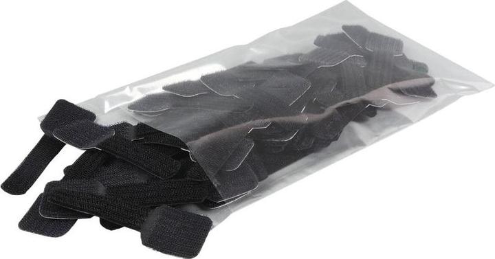 Produktbild Label-the-cable Klettkabelhalter selbstklebende (Kunststoffkabelbinder, 90 mm, 50 Stk.)
