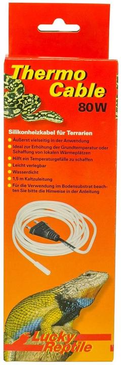 Produktbild Lucky Reptile Substratheizer Heat Thermo Cable 80 W, 6.5 m (80 W)