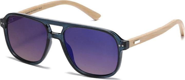 Sunglasses-Store Piloten Sonnenbrille Bambus