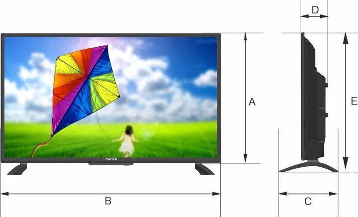 Actual product image Manta 43LUN120D (43", LED, 4K)