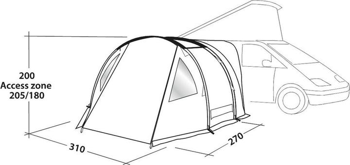 Immagine prodotto Easy Camp Arden (Tenda, 8.70 kg, 1 persona)