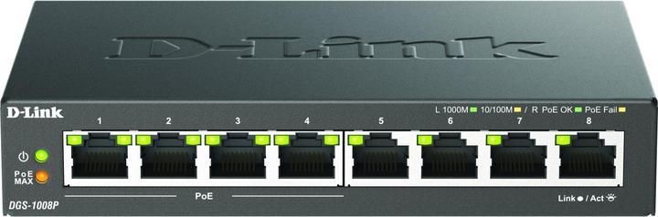 Immagine prodotto D-Link Dgs-1008p (8 Porti)