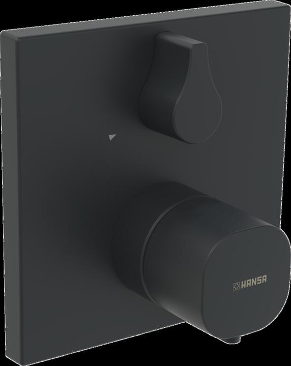 Produktbild Hansa Thermostat Fertigmontageset Wanne/Brause, für Bluebox-Grundkörper schwarz matt