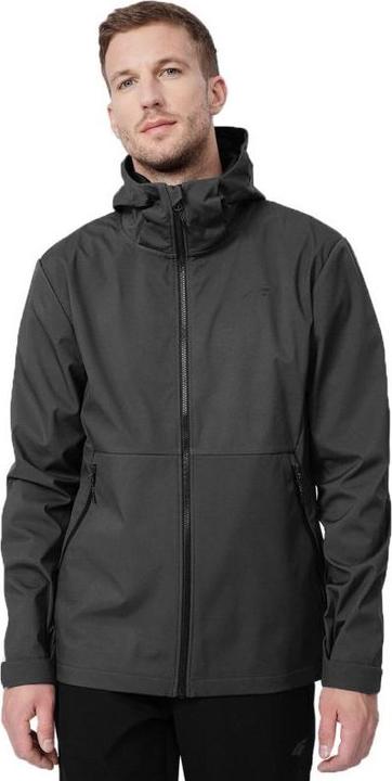 Produktbild 4F Herren Softshelljacke M043 dunkelgrau SS23TSOFM043 23S (XL) (XL)